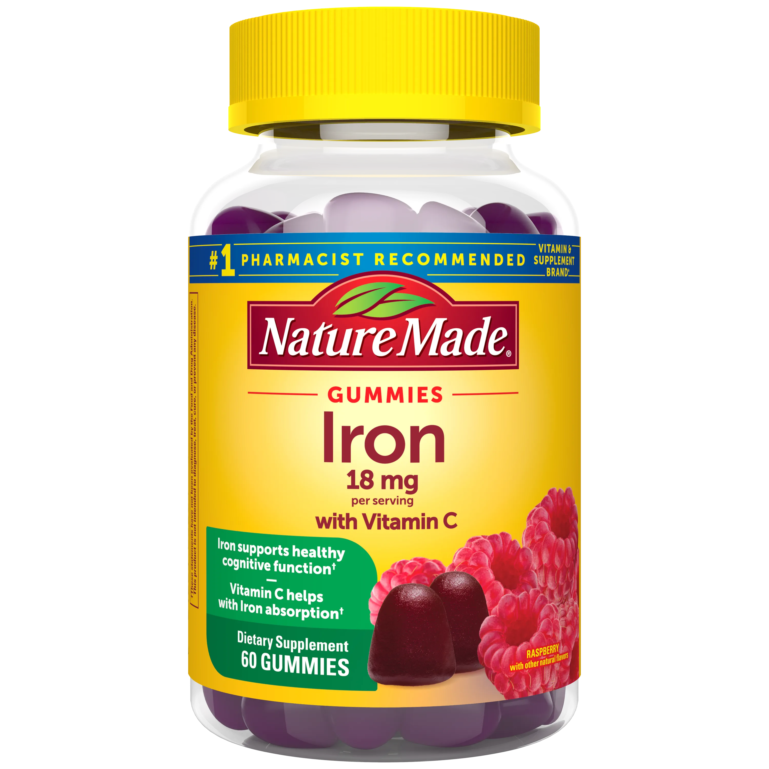 Iron 18 mg Gummies with Vitamin C