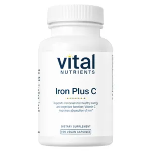 Iron Plus C 100 vcaps by Vital Nutrients