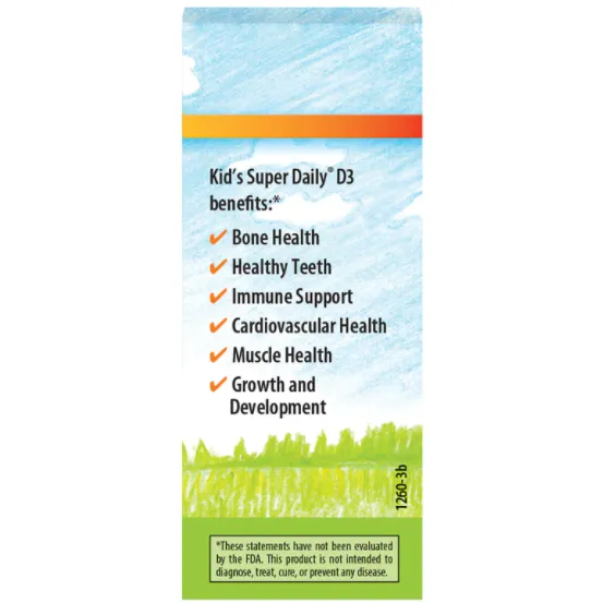 Kid's Super Daily D3 400 IU 0.35 fl oz by Carlson Labs