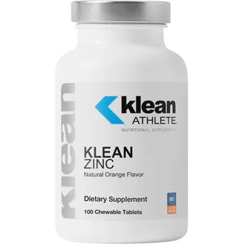 Klean Zinc 100 chew tabs by Klean Athlete