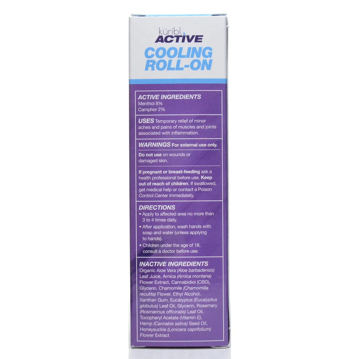 Kuribl Active Cooling Roll-On 2000 mg CBD