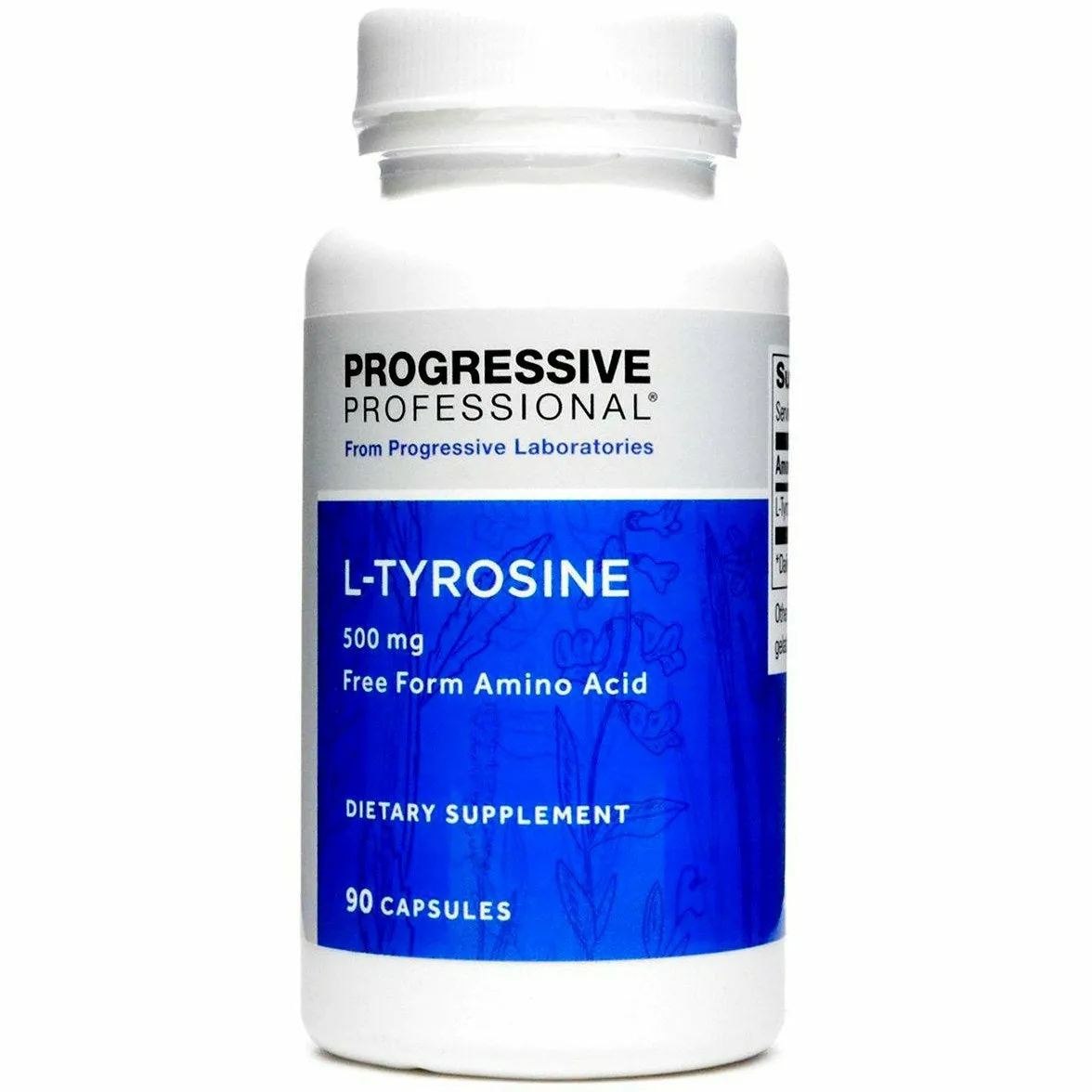 L-Tyrosine 500 mg 90 caps by Progressive Labs