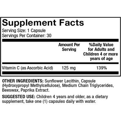 Liposomal Vitamin C for Kids 30 caps by Dr. Mercola