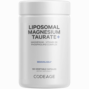 Liposomal Magnesium Taurate  120 caps by CodeAge
