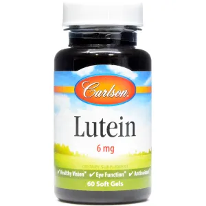 Lutein 6 mg 60 gels by Carlson Labs