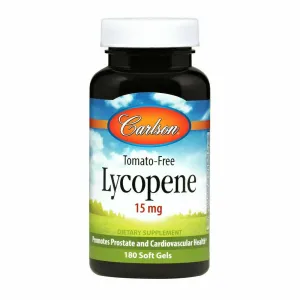 Lycopene 15 mg 180 gels by Carlson Labs