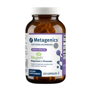 Magtein Magnesium L-Threonate 120 Capsules by Metagenics
