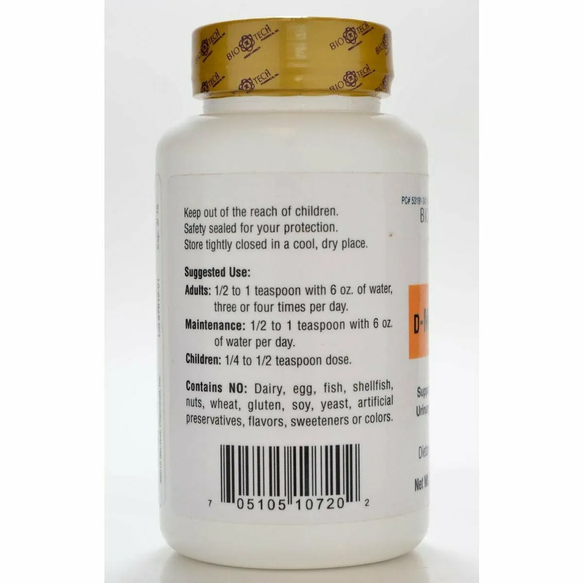 Mannose Powder 100 gms by Bio-Tech