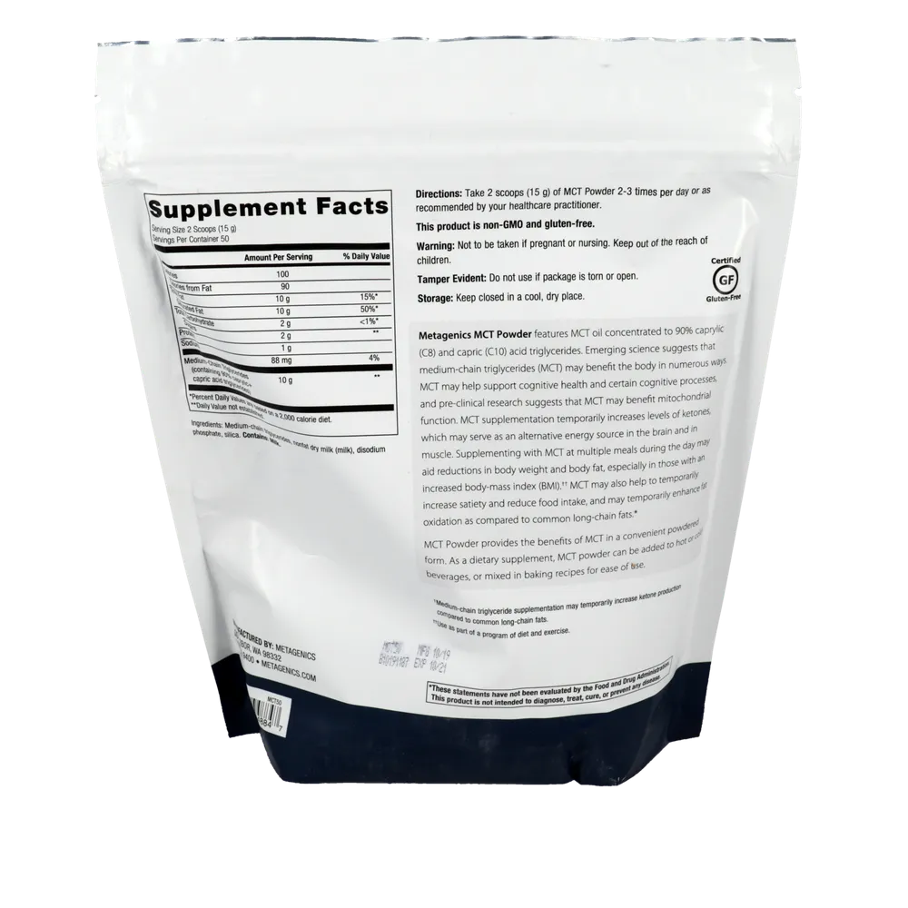 MCT Powder 50 Servings by Metagenics