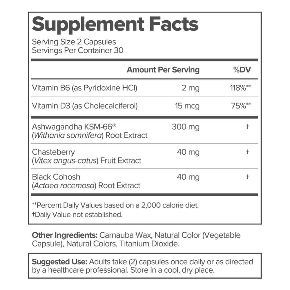 MENO - Menopause Vitamin Capsule