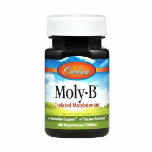 Moly-B 500 mcg 100 tabs by Carlson Labs
