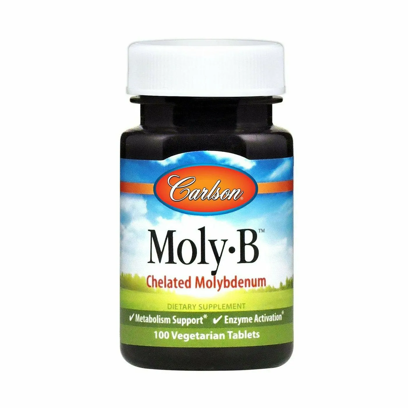 Moly-B 500 mcg 100 tabs by Carlson Labs