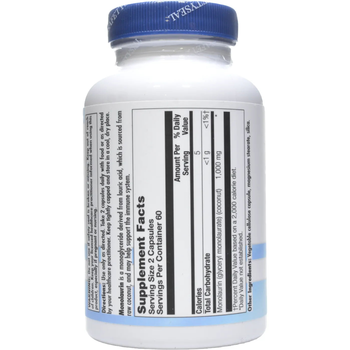 Monolaurin 120 caps By Nutra Biogenesis
