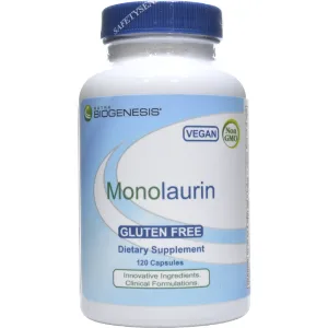 Monolaurin 120 caps By Nutra Biogenesis