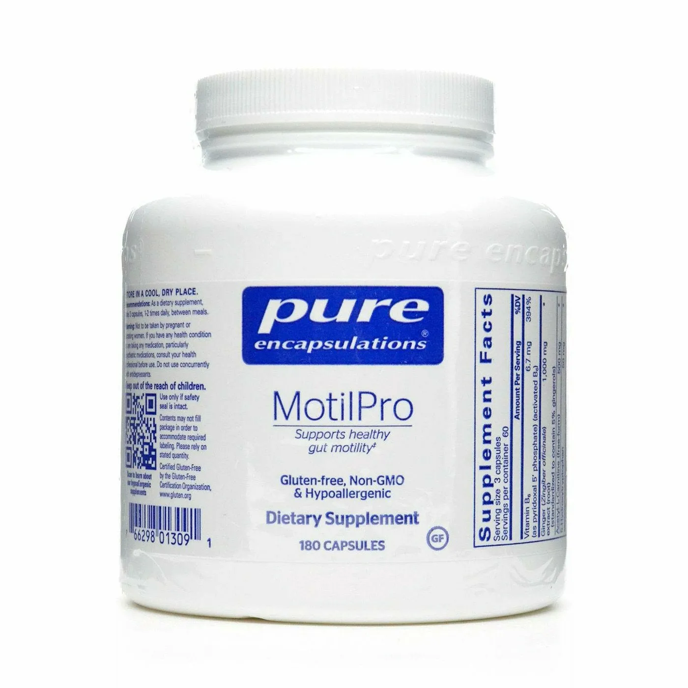 MotilPro 180 vcaps by Pure Encapsulations