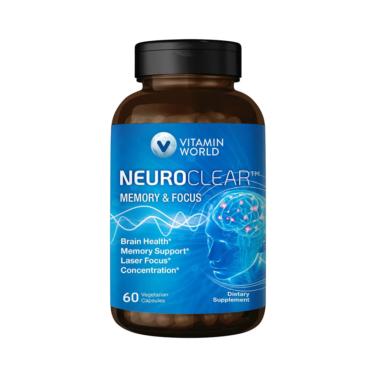 NeuroClear Memory & Focus 60 caps by Vitamin World