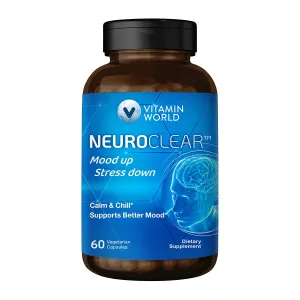 NeuroClear Mood UpStress Down 60 caps by Vitamin World