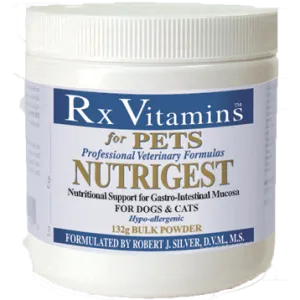 NutriGest for Dogs & Cats Powder 132 gms by Rx Vitamins (for Pets)