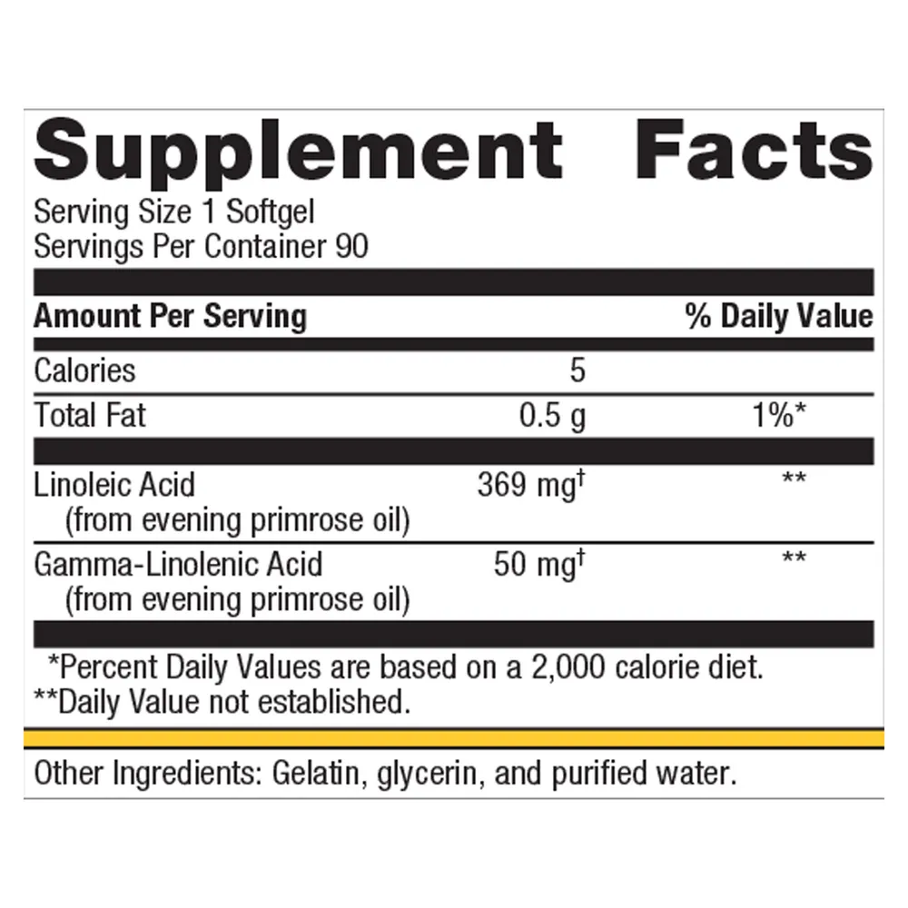 OmegaGenics Evening Primrose Oil 90 Softgels by Metagenics