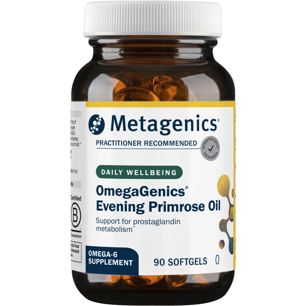 OmegaGenics Evening Primrose Oil 90 Softgels by Metagenics