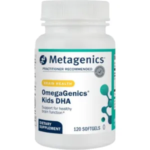 OmegaGenics Kids DHA 120 Chewable Softgels by Metagenics
