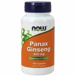 Panax Ginseng 500 mg 100 caps by NOW