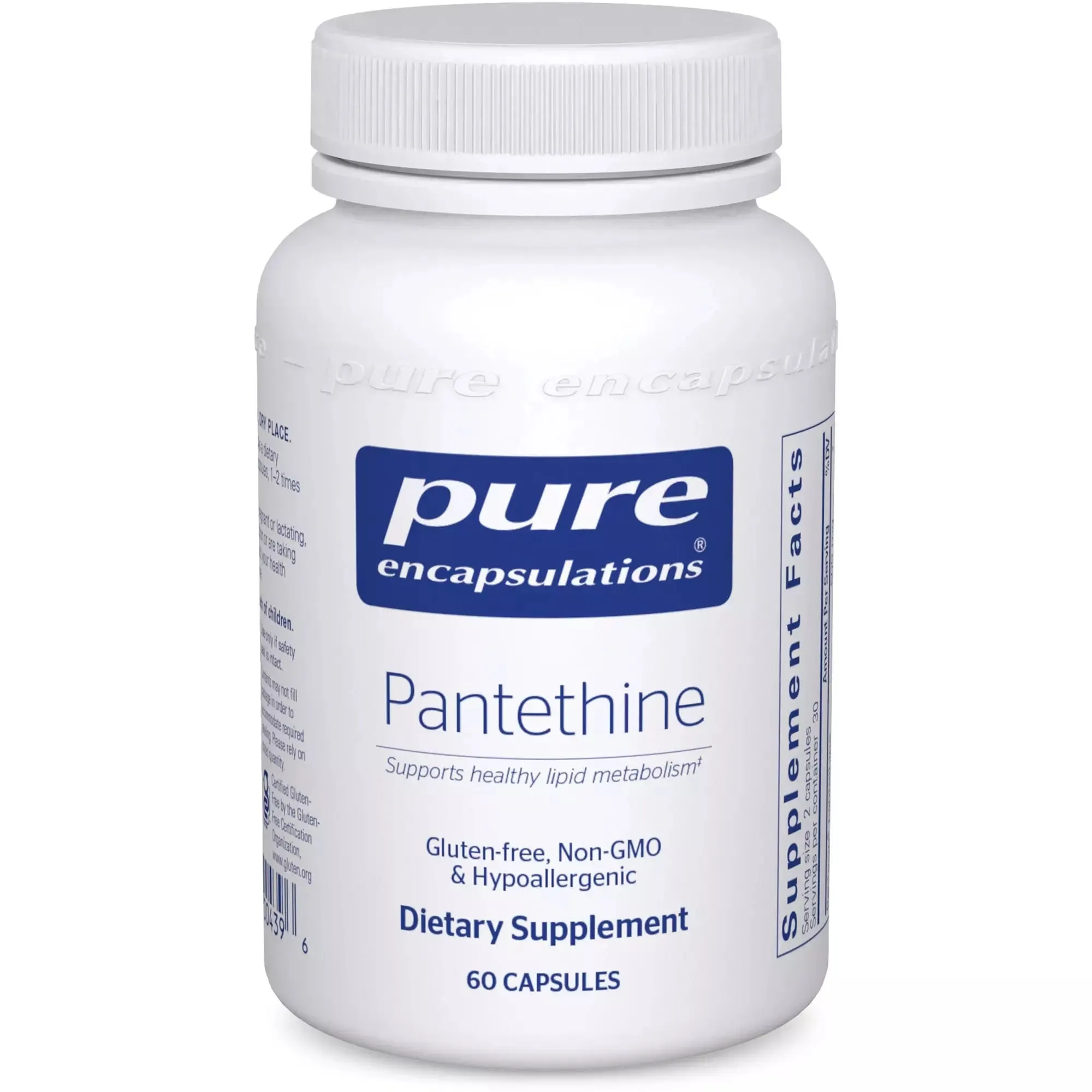 Pantethine 250 mg by Pure Encapsulations