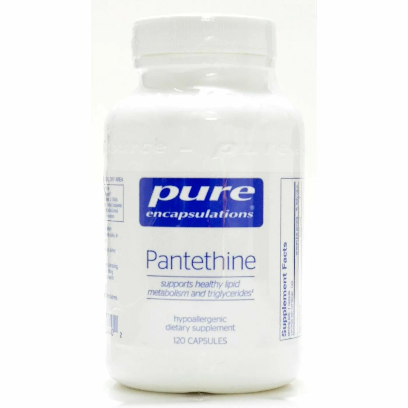 Pantethine 250 mg by Pure Encapsulations