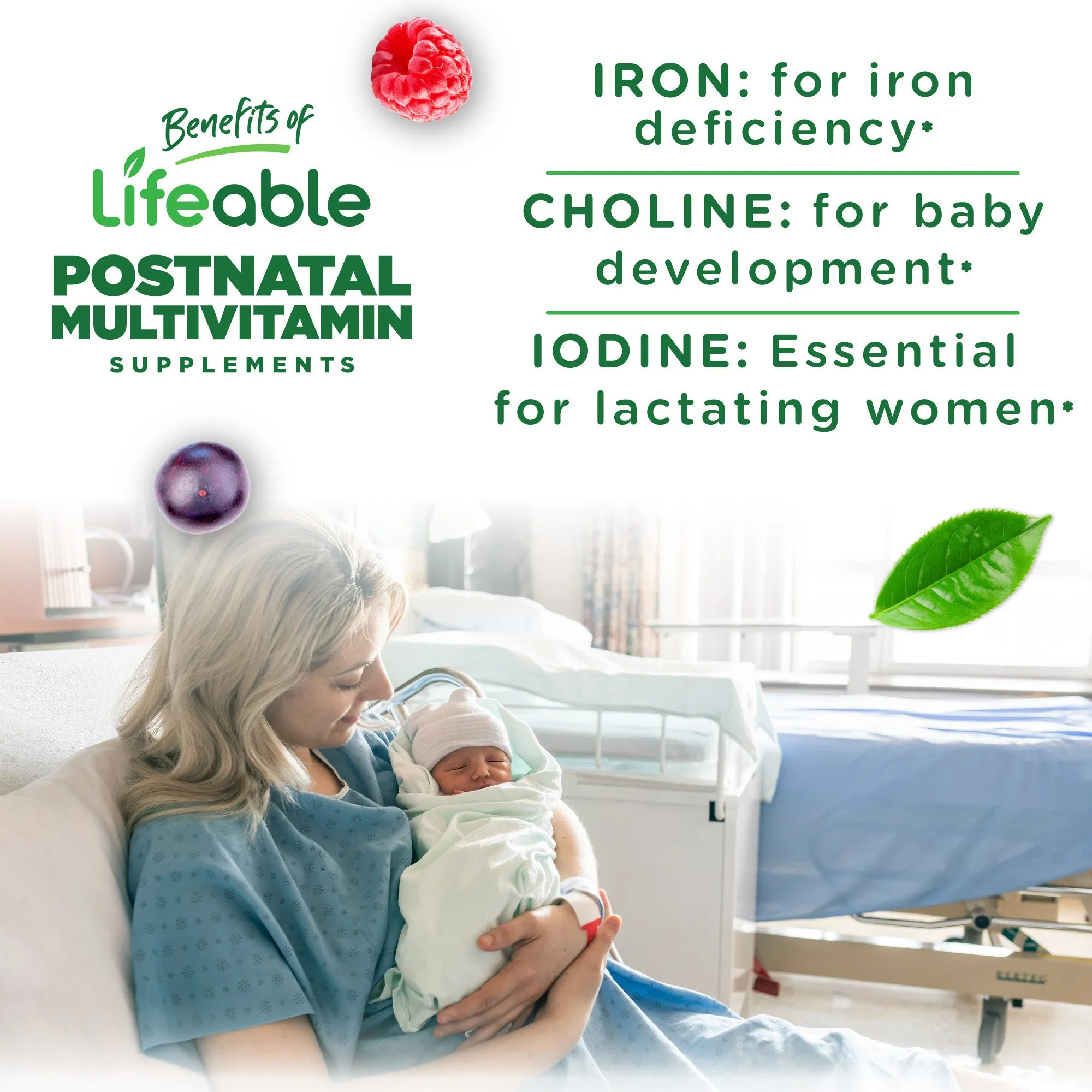 Postnatal Vitamins For Women Breastfeeding Gummies