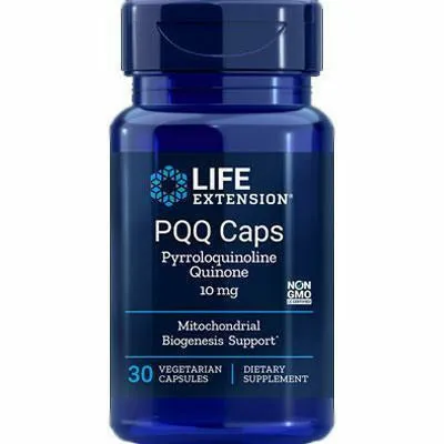 PQQ Caps w/ BioPQQ 10 mg 30 vcaps by Life Extension