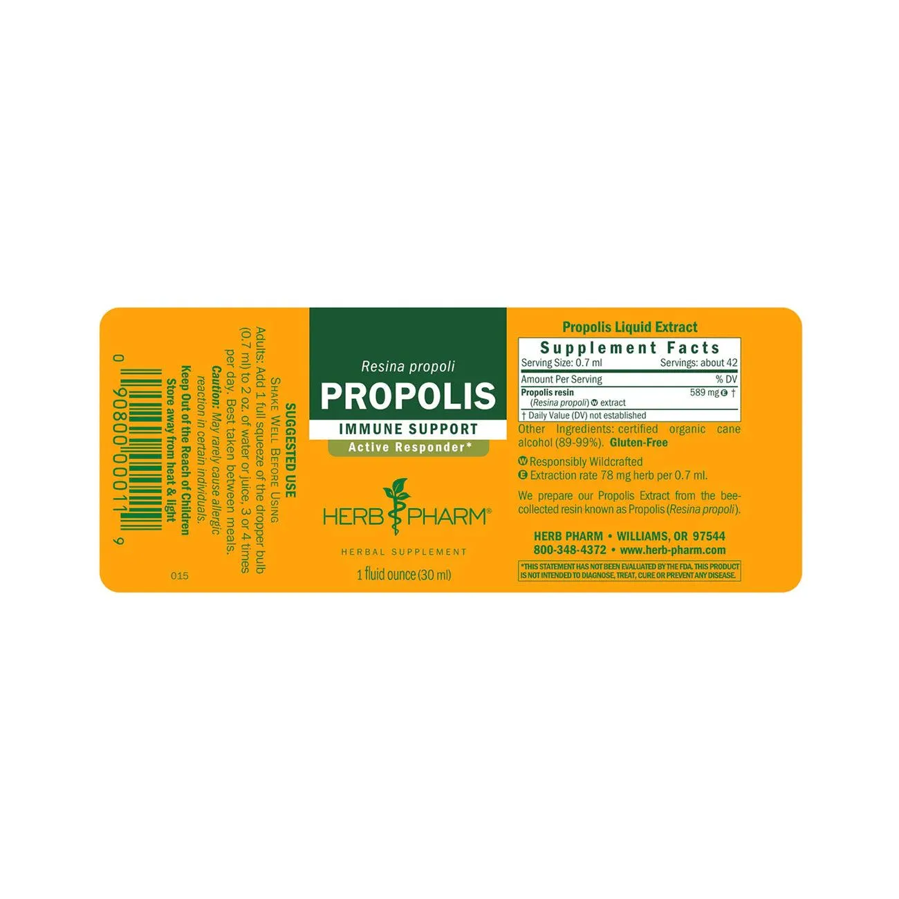 Propolis (Resina propoli) by Herb Pharm