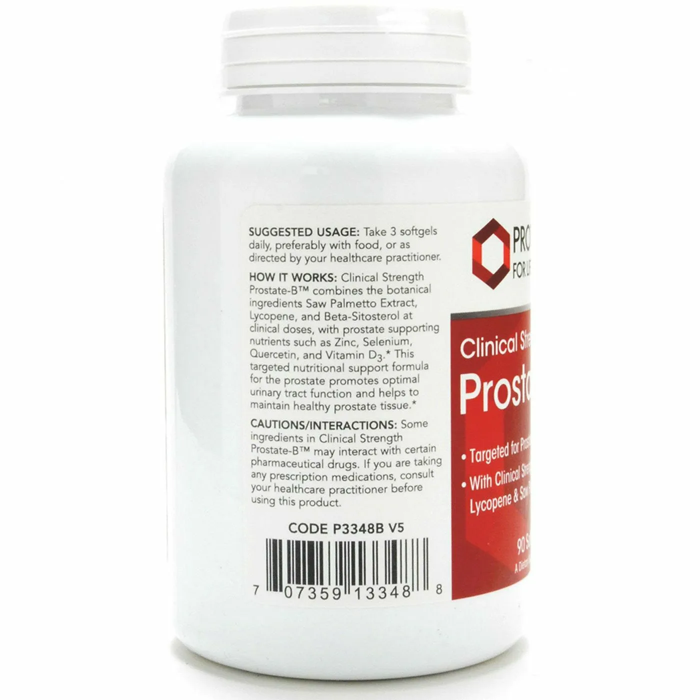 Prostate-B 90 gels by Protocol For Life Balance