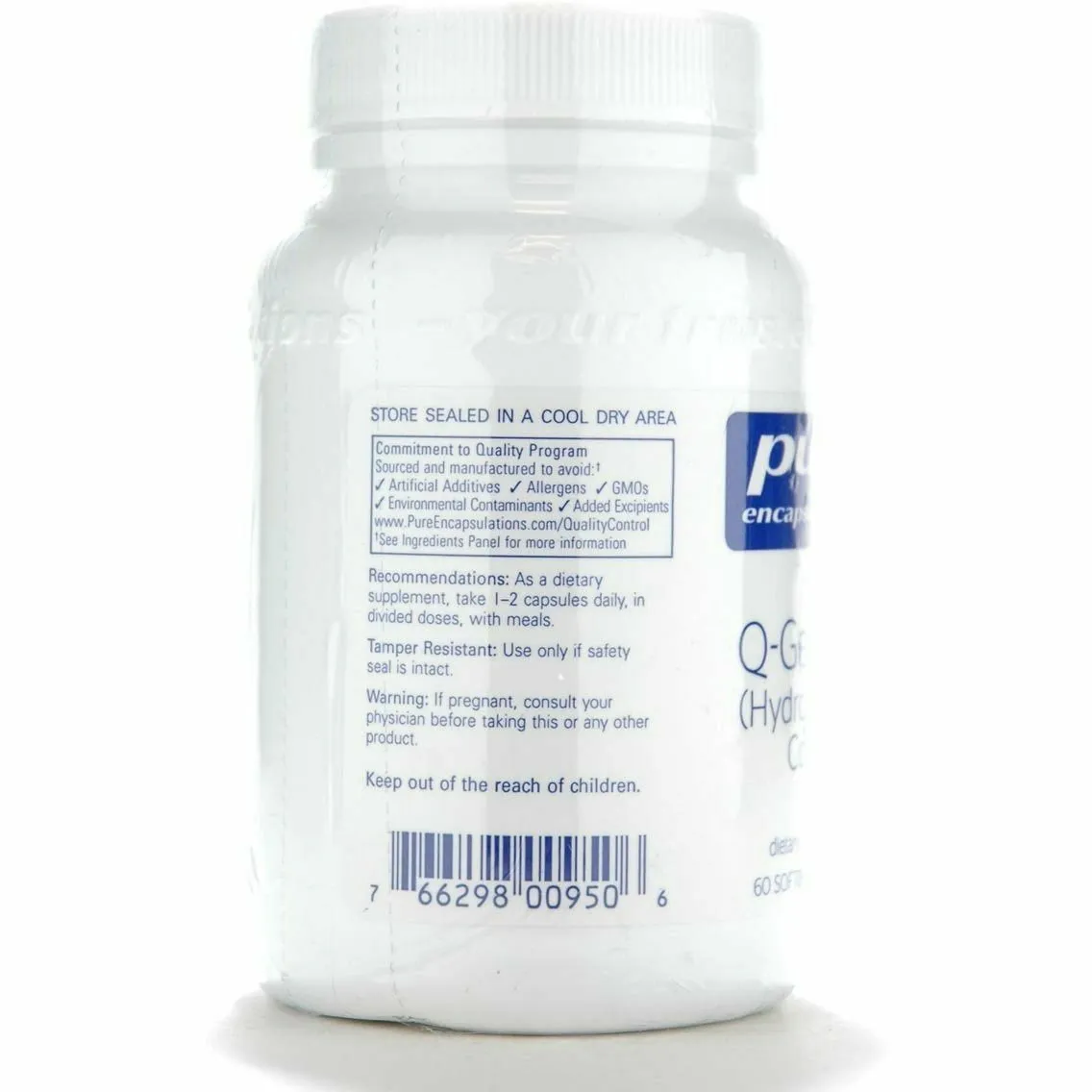 Q-Gel 100 mg 60 caps by Pure Encapsulations