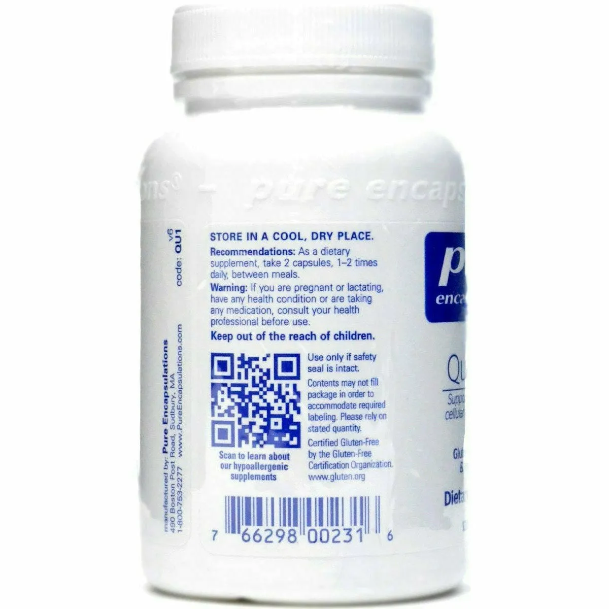Quercetin 250 mg by Pure Encapsulations