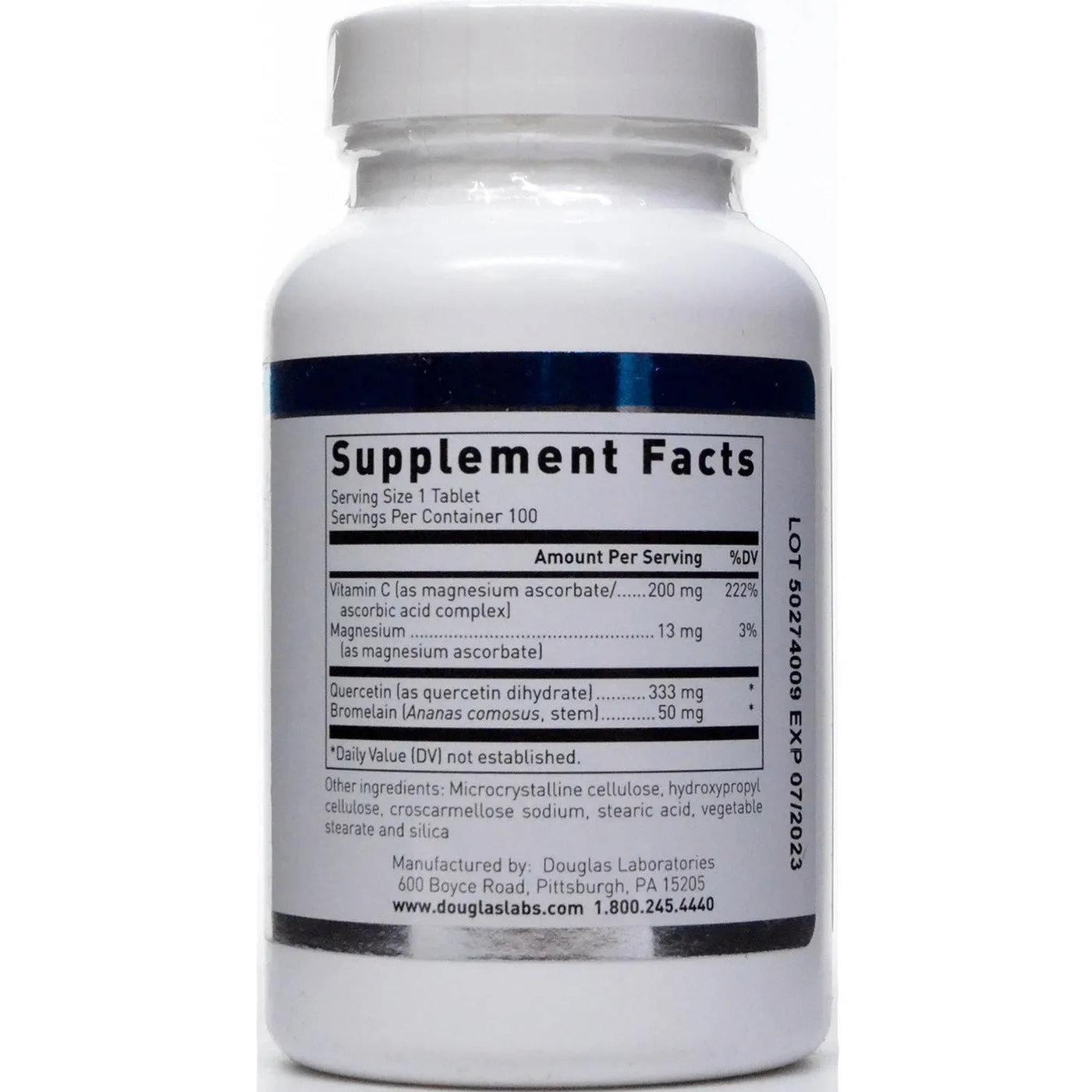 Quercetin-Bromelain Complex 100 tabs by Douglas Labs
