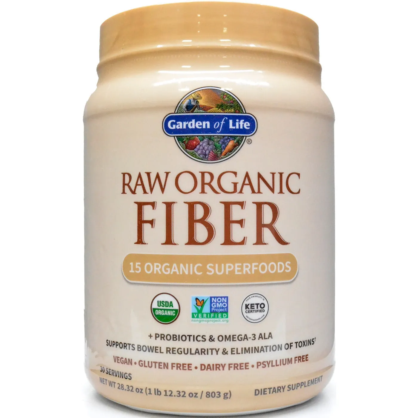RAW Organic Fiber 803 g By Garden Of Life