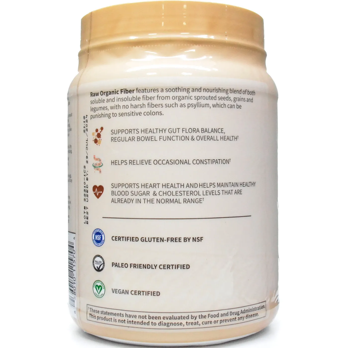 RAW Organic Fiber 803 g By Garden Of Life