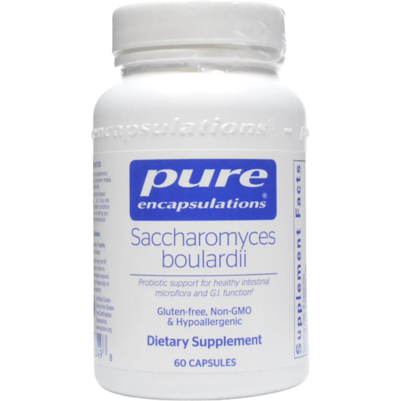 Saccharomyces boulardii 60 vcaps by Pure Encapsulations