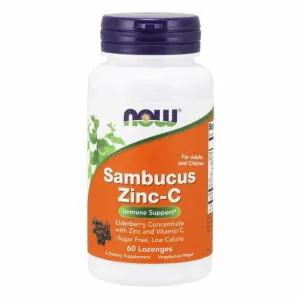 Sambucus Zinc-C 60 lozenges By Now