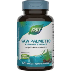 Saw Palmetto 120 softgels by Nature's Way