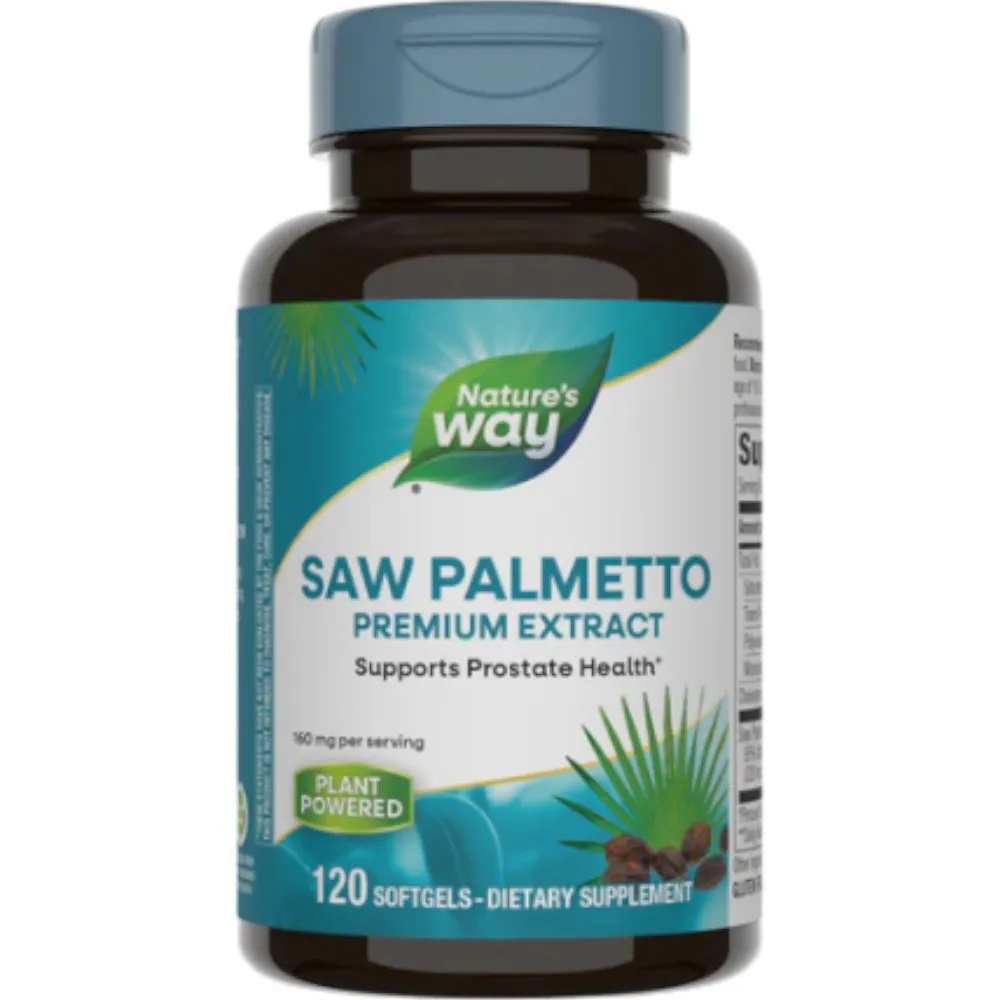 Saw Palmetto 120 softgels by Nature's Way