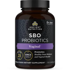SBO Probiotics Vaginal 30 caps by Ancient Nutrition