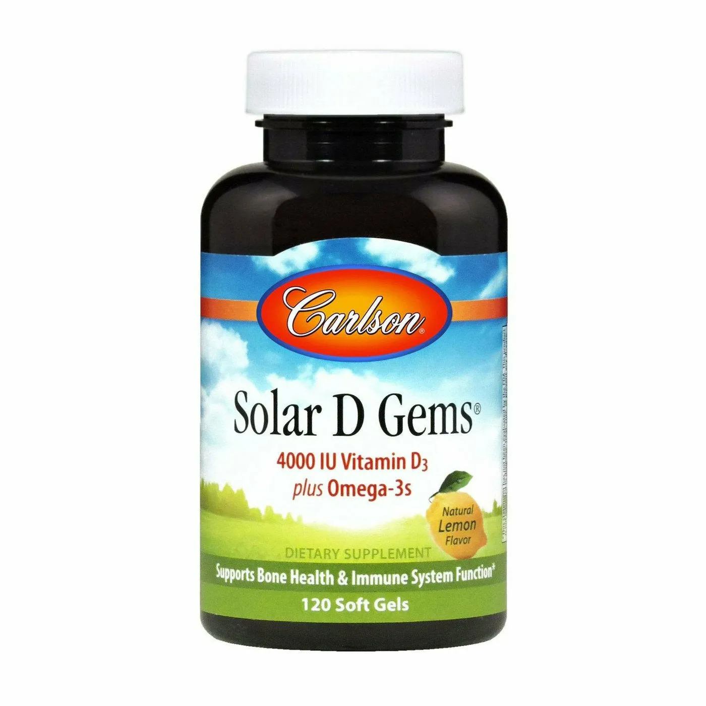 Solar D 4000 IU 120 gels by Carlson Labs