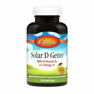 Solar D 4000 IU 120 gels by Carlson Labs