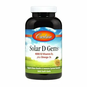 Solar D 4000 IU 360 gels by Carlson Labs