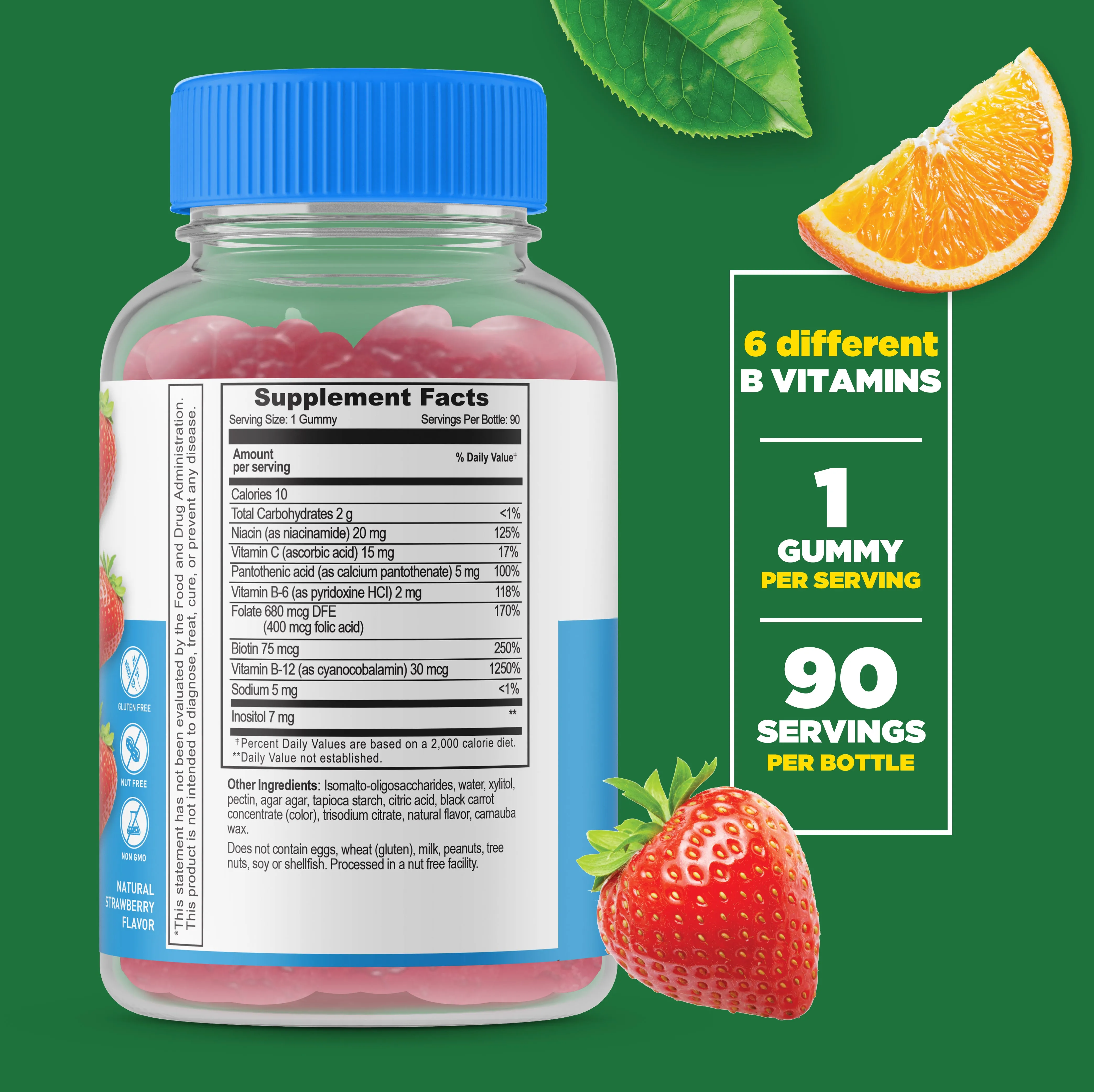 Sugar Free B Complex Gummies