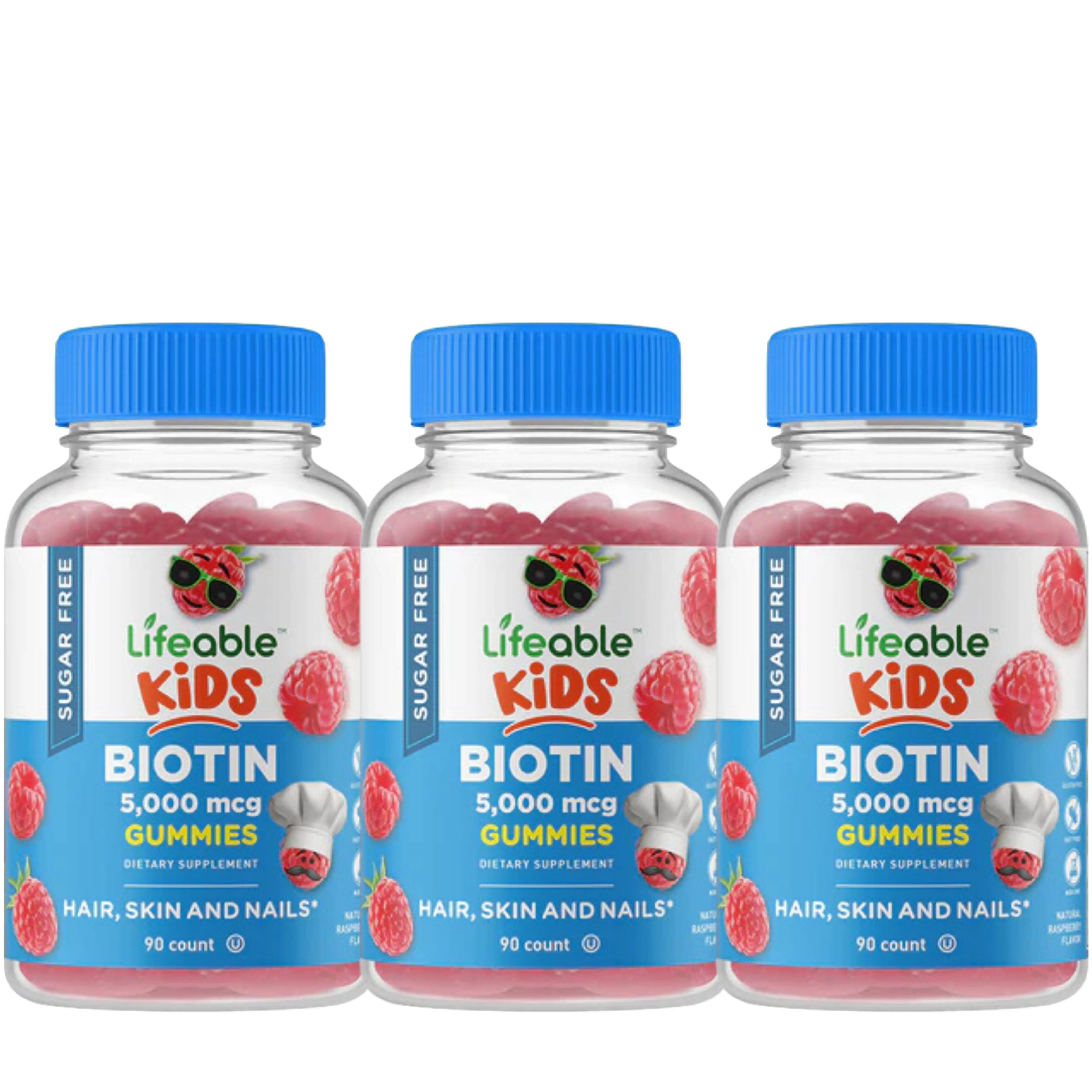 Sugar Free Biotin Gummies for Kids