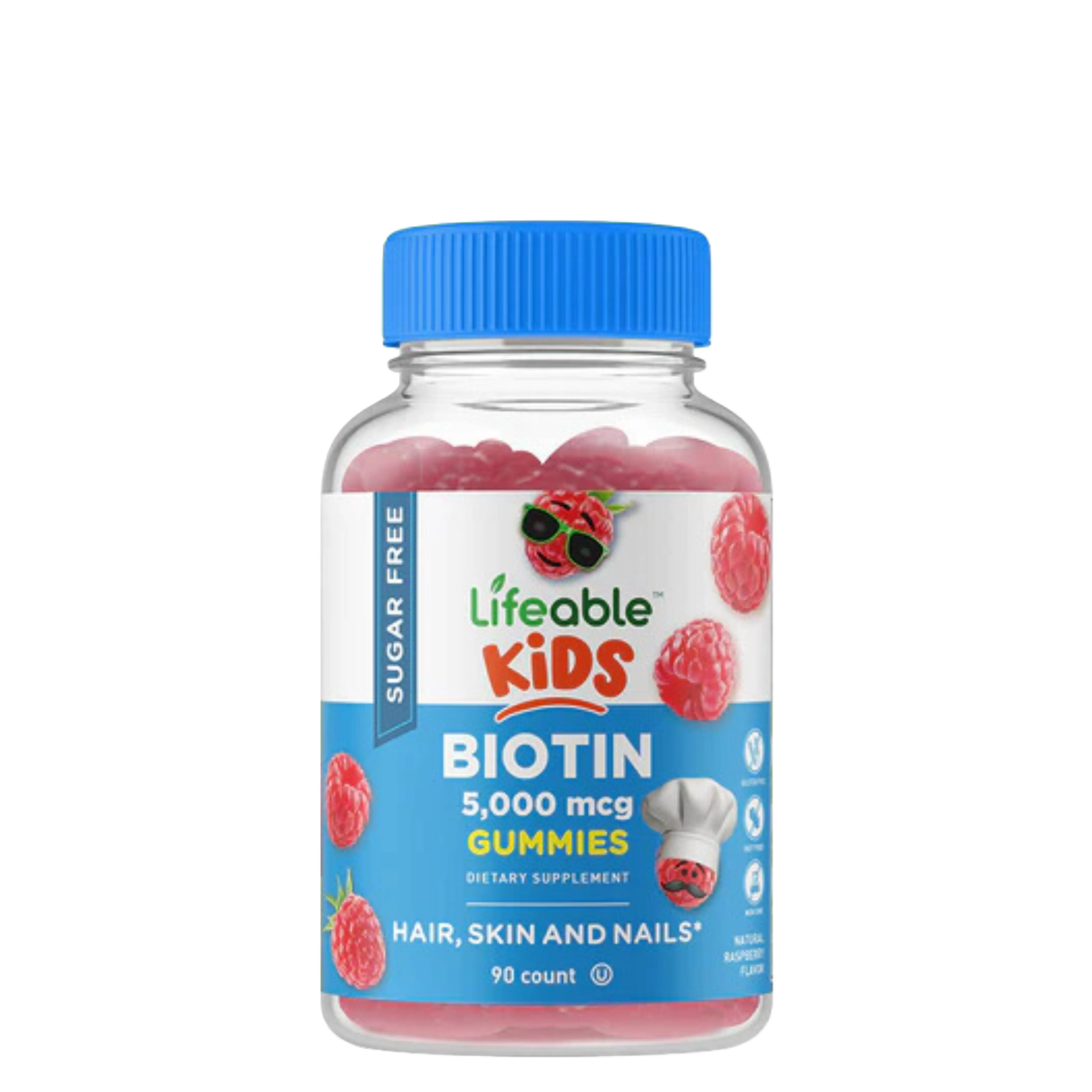 Sugar Free Biotin Gummies for Kids