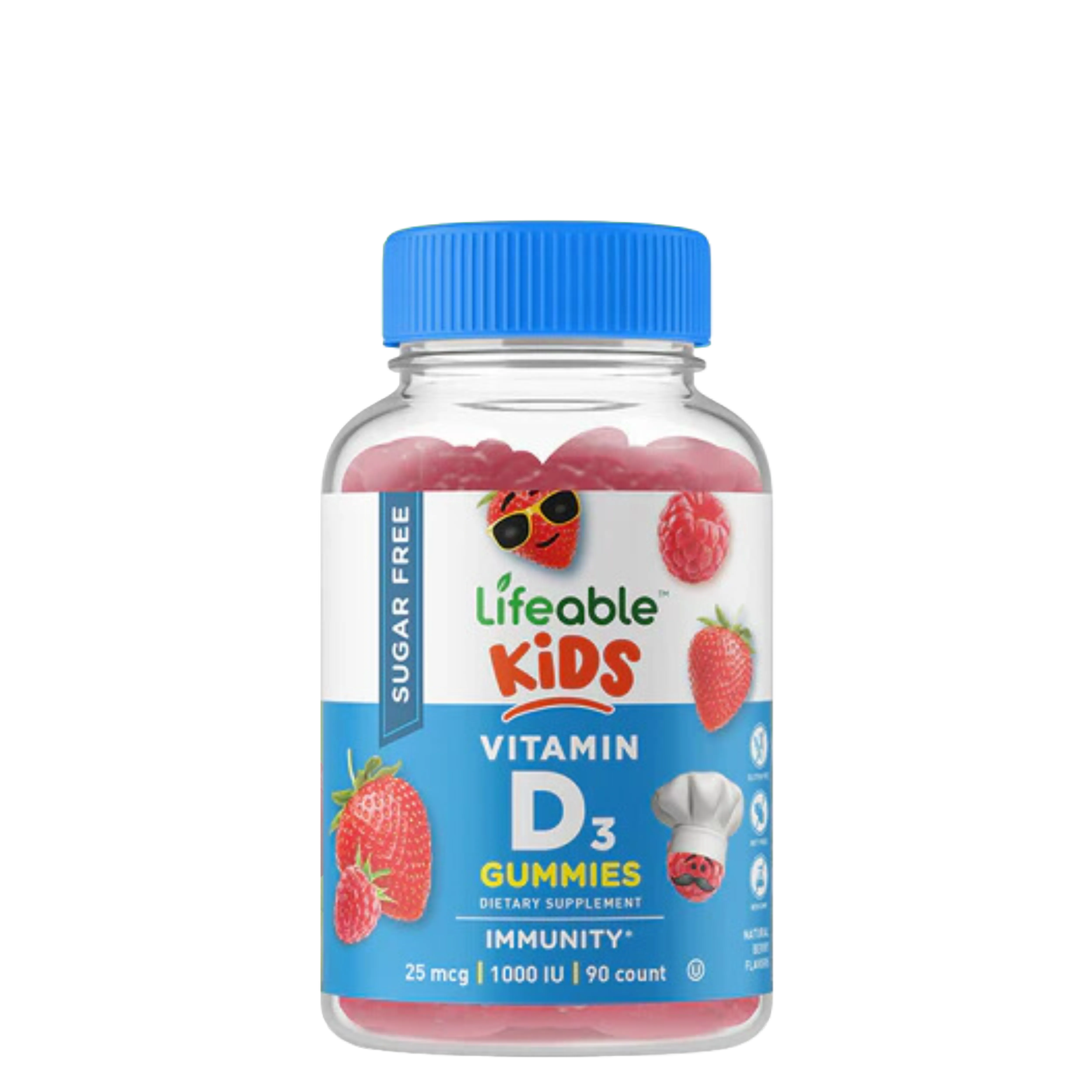 Sugar Free Vitamin D Gummies for Kids