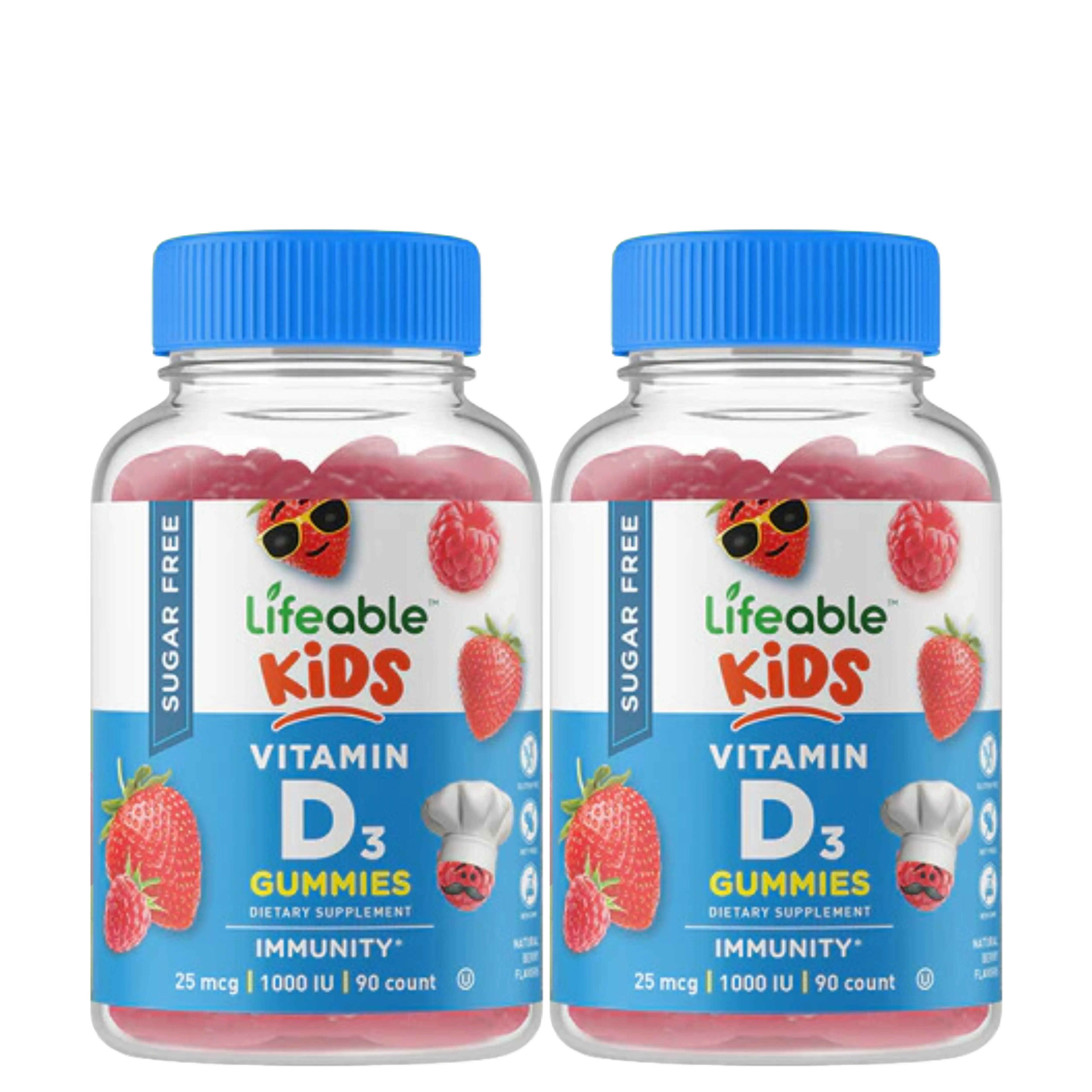 Sugar Free Vitamin D Gummies for Kids